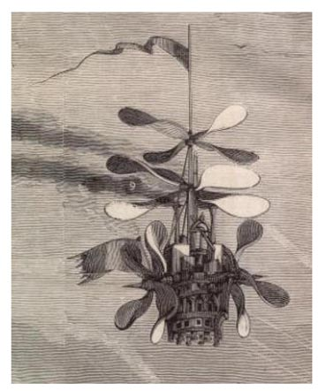 Illustration for article titled How Jules Verne Helped Invent the Helicopter